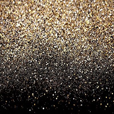 Pnylzzyxh Black and Gold Backdrop Golden Glitter Spots Backdrops Wedding Birthday Party Congrats Grad Christmas New Year Photography Background Family Reunion Baby Shower Banner Studio Props 9x6ft
