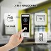 Wired Video Doorbell Apartment Intercom Syatem,10 Inch Full Touch Monitor,1080P Doorbell Camera,TUYA WiFi Smart Home Video Intercom Door Phone Kits IC Unlock for Villa Home,32G view 4