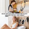 AboveTEK iPad Wall Mount, 3 in 1 Highflex 360 Under Cabinet iPad Mount for Kitchen Bundle with iPad Wall Mount, Swivel 360 Rotating Tablet Holder Two Brackets to Fit 6-13" Tablets view 2