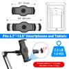 AboveTEK iPad Wall Mount, 3 in 1 Highflex 360 Under Cabinet iPad Mount for Kitchen Bundle with iPad Wall Mount, Swivel 360 Rotating Tablet Holder Two Brackets to Fit 6-13" Tablets view 3