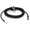 M8 4 Pin A-Code Male IO-Link Pigtail, Shielded IP67 Waterproof PVC Cable to Flying Leads, for Keyence/Balluff/Omron/Binder/TE Sensor Field Wiring (50M/164.0FT) view 2