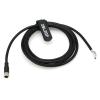 ZBLZGP M8 4-Pin Female Flying Lead Cable, 25M (82.0FT) 24AWG Shielded PVC IP67, for Keyence, Siemens, Pepperl and Fuchs Sensor Actuator and Field Device view 2