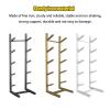 Aimery Skateboard Rack Floor StandSkateboard Organizer,Snowboard Storage Rack StandingSkateboard Display Stand for Skis/Skateboards/Scooter(Black,5 Tier) view 3