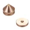 Baglaum 16 Set Speaker Stand Feet Foot Pad Aluminium Alloy Metal Spikes Cone Floor Foot Nail Champagne Gold, 750124716 view 3