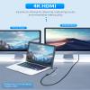 Zyerch 7 in 1 USB C Hub Docking Station With 4K HDMI, 100W PD, 5Gbps Data Ports, TF/SD Card Reader for Laptop, MacBook Pro/Air, Mac, Dell, HP, ASUS, Acer, Steam Deck view 4
