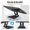 AboveTEK Anti-Theft Tablet Stand  iPad Locking & Security Stand 360 Swivel Kiosk Stand for iPad/iPad Air/iPad Pro with Anti-Theft iPad Stand, Universal Security POS Tablet Stand, Diagonally-Oriente view 3