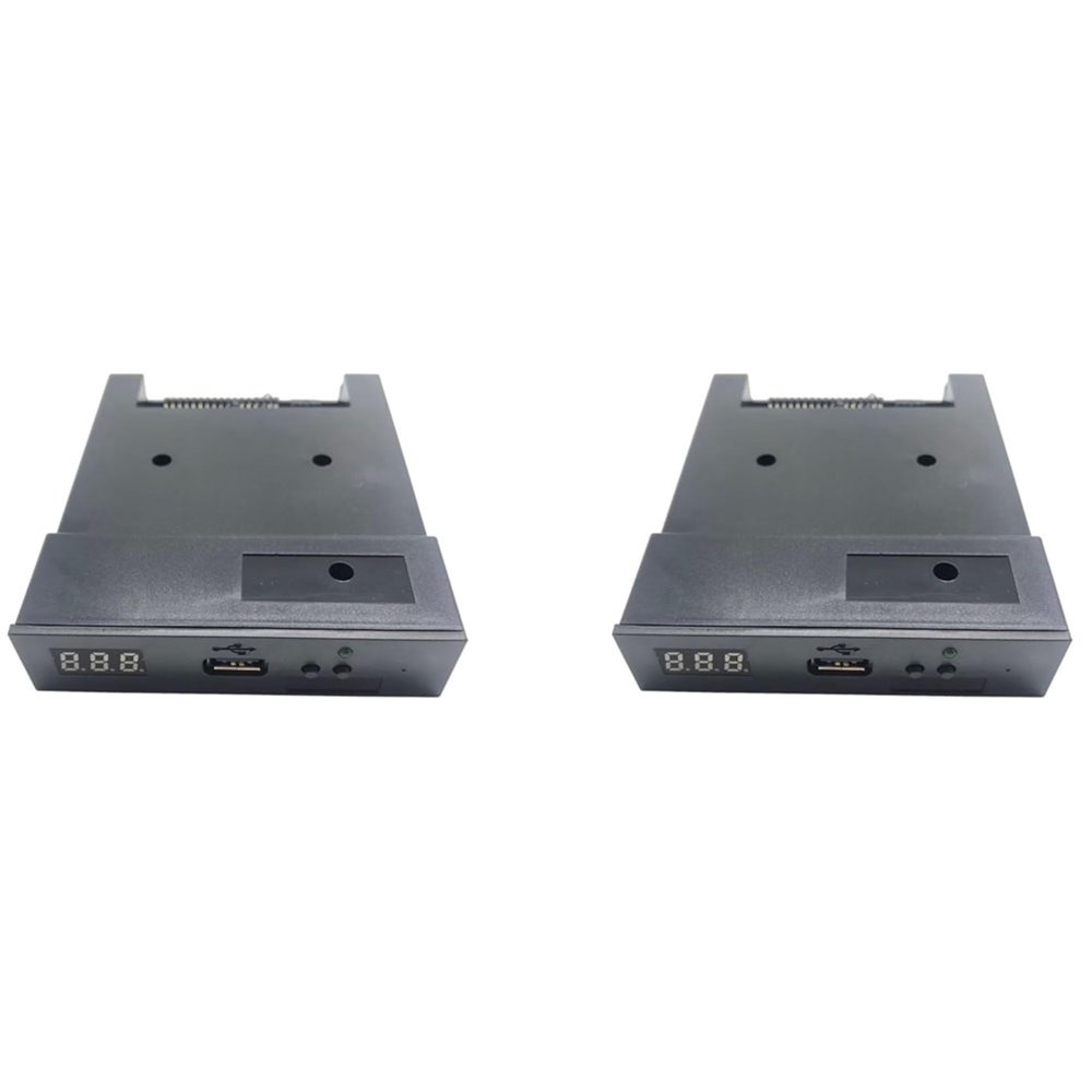 Baglaum 2X for GOTEK Floppy to USB 1.44M Floppy to USB Flash Drive Emulation Floppy Drive GOTEK SFR1M44-U100K, black, 750124784