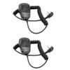 Baglaum 2X Shoulder Speaker Microphone Hand Mic with PTT for Standard Portable Two-Way Radio VX-231 EVX-531 VX-160 view 1