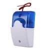 Baglaum 6X Mini Wired Strobe Warning Siren Dc 12V Sound Alarm Flashing Light Sound Siren Horn 115Db Blue view 4