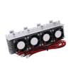 12V 4 to Chip TEC1 to 12706 Thermoelectric Cooler Kit for Small Space Cooling, Air Cooling Device, Stable Work and Low Noise, Finished Product, Suitable for 20L Space Cooling view 2