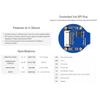 Baglaum 3pcs 1.28Inch Round Display LCD Screen Module GC9A01 SPI Communication RGB 65K Color Support for Raspberry, Black, 750118013 view 4