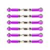 MUNEFE RC Stee Links, RC Car Push Rod, RC Stee Rod Links, Suitable for Ensu The Reliable Performance of Your Rc Model() view 1