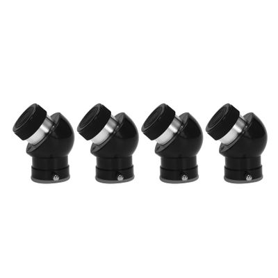 Baglaum 4X Diagonal Adapter Diagonal Prism 1.25 Inch 45-Degree for Astronomical Telescope Eyepiece