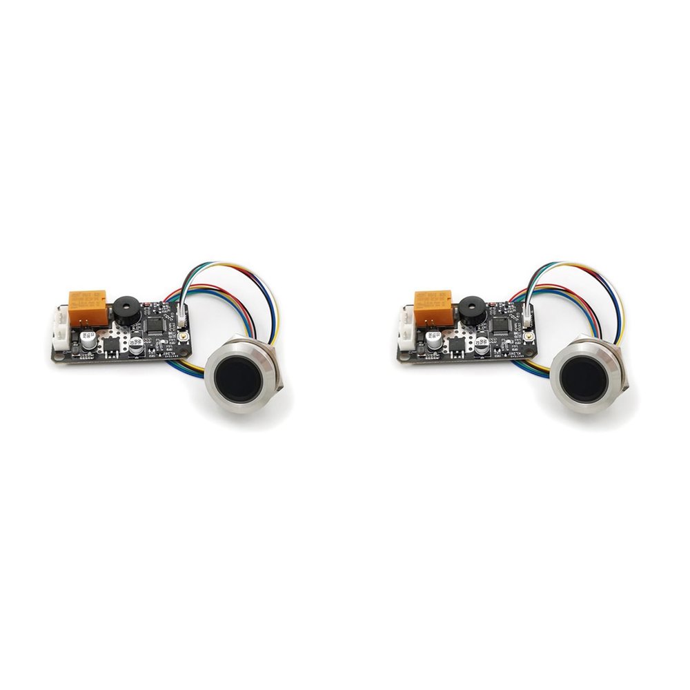 Baglaum 2X KL261 R558 DC5.5-15V Realy Output Low Power Consumption Fingerprint Access Control Board with Self-Locking Mode