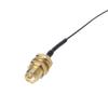 WiFi Antenna Aerial 2.4GHz 5GHz 6dBi RP-SMA Antennas 31cm/12in U.FL IPEX MHF4 To RP-SMA Extension Cable 2 Packs/Set Splitter Extension Cable Adapter Card Reader Converter Drive Cord Base Transmission view 3