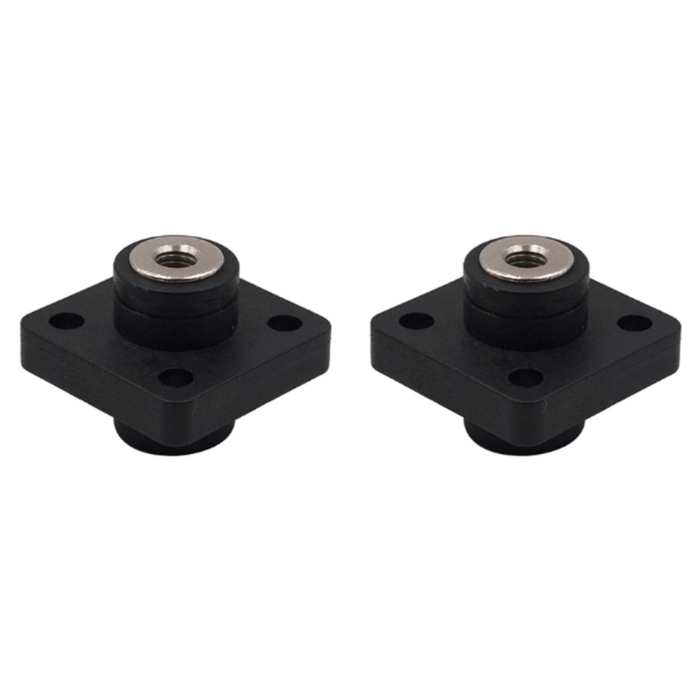 Baglaum 2Pc 120A Red and Black Through-Wall Terminal Energy Storage Terminal Copper Terminal Connector M6 Threaded Terminal(D), 750121929
