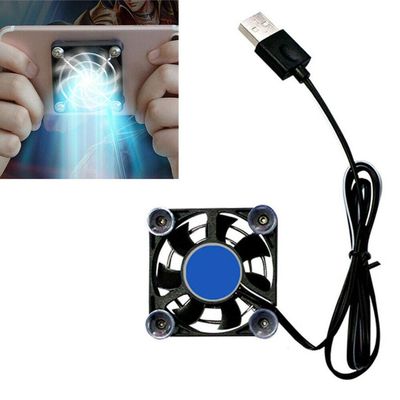 BEIDUOYANG Phone USB Cooling Fan Tablet Portable Controller with Suction Cup Rapid Radiator for Tablets Phone Pad Office Decor