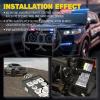 JAMTON 200W 12V 20 Tone Emergency Siren PA System, Slim Speaker Horn with Wireless Handheld Remote Control and Microphone for Emergency Vehicles Police Car Firefighter Ambulance SUVs view 2