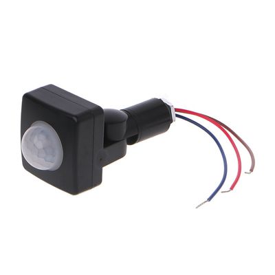 LED 110 100W PIR Motion Sensor Detector Wall Light Switch 110-240V Switch Sensor Module Body Motion Detector Lamp Bulb Light Dimmer Control Smart No-touch Intelligent Induction Button Wall