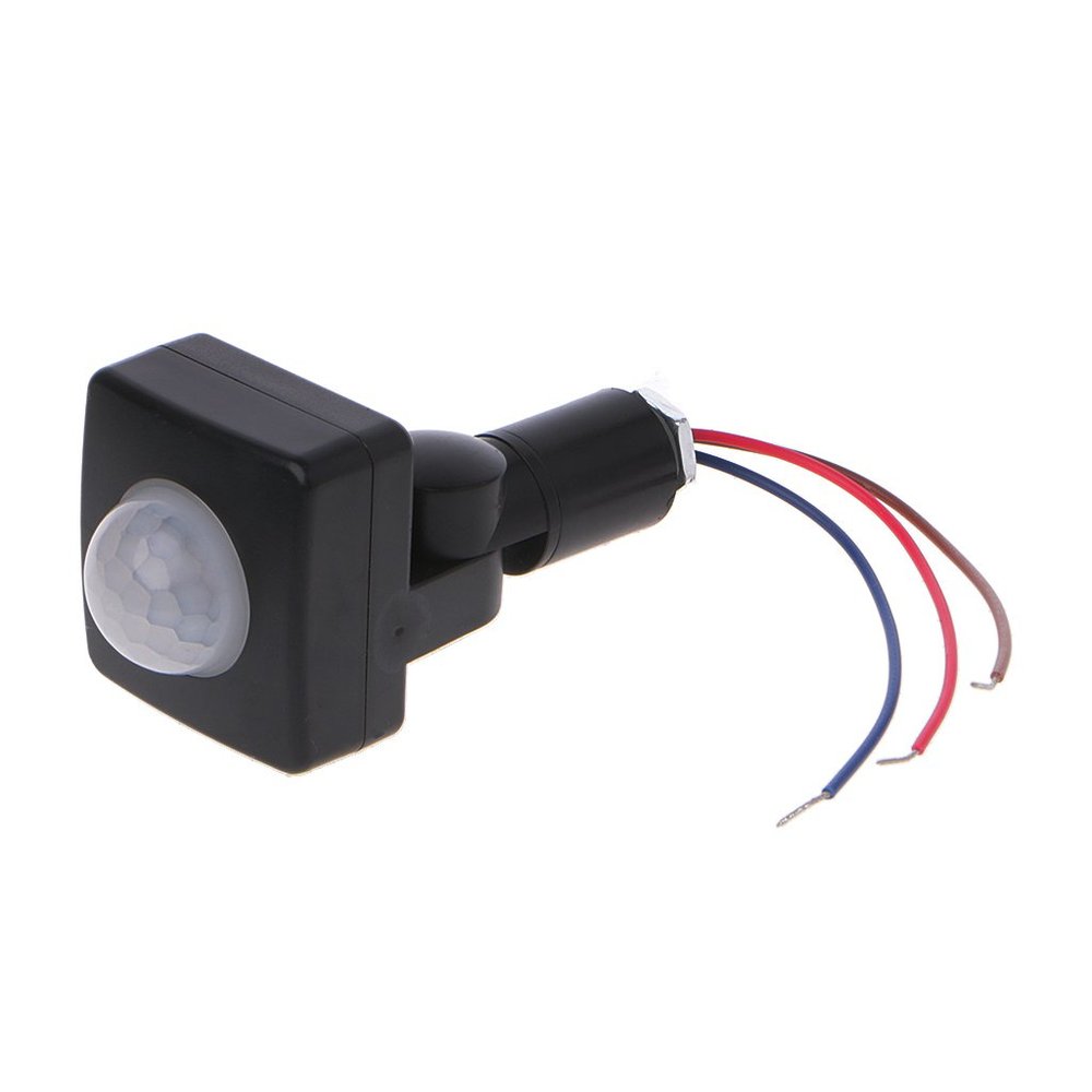 LED 110 100W PIR Motion Sensor Detector Wall Light Switch 110-240V Switch Sensor Module Body Motion Detector Lamp Bulb Light Dimmer Control Smart No-touch Intelligent Induction Button Wall