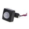 LED 110 100W PIR Motion Sensor Detector Wall Light Switch 110-240V Switch Sensor Module Body Motion Detector Lamp Bulb Light Dimmer Control Smart No-touch Intelligent Induction Button Wall view 2
