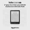 Kobo Clara BW | eReader | 6 Glare-Free Touchscreen with ComfortLight PRO | Dark Mode Option | Audiobooks | Waterproof | 16GB of Storage | Black view 4