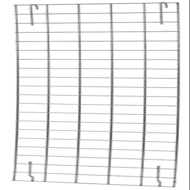 FSE 373-EP196 Enclosure Panel, 19"W x 62"H, Chrom Plated Finish