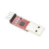 senzooe CP2102 USB 2.0 to UART TTL 5pin Module Serial Converter with Cable (CH9102 Red) Pack of 6 view 2