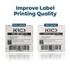 KICTeam - Label Printer Cleaning Wipes (100 Wipes) - NSF Certified - For Cleaning Printer Printhead, Platen Rollers & Cutter - Saturated with Fast-Acting Formula, PrintMint view 4