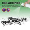 (2pcs) Karate Stickers Karate Decal Black Belt Vinyl Funny Stickers, Weather-Resistant Sticker for Water Bottles Laptop Window Car 2pcs Size 3" view 4