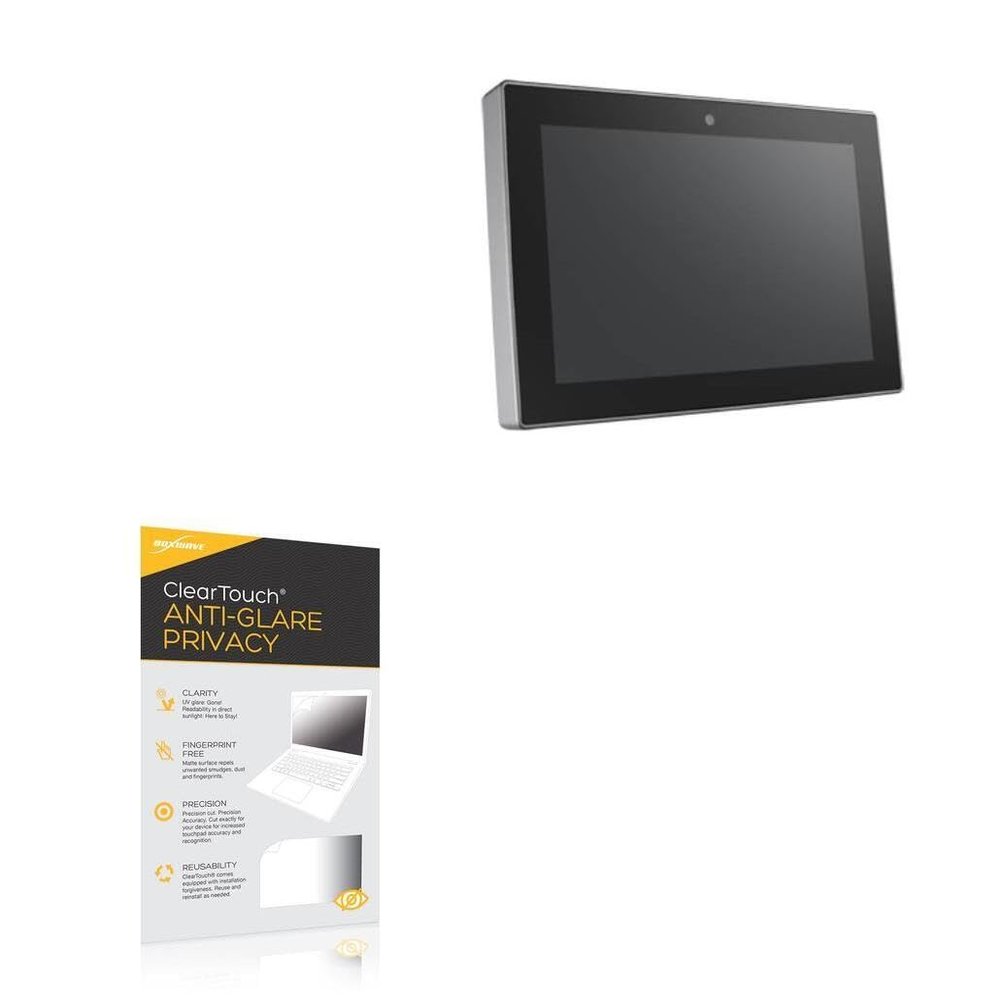 BoxWave Screen Protector Compatible with Advantech UTC-510G - ClearTouch Anti-Glare Privacy (2-Pack), Privacy Screen Protector Flexible Film Anti-Glare