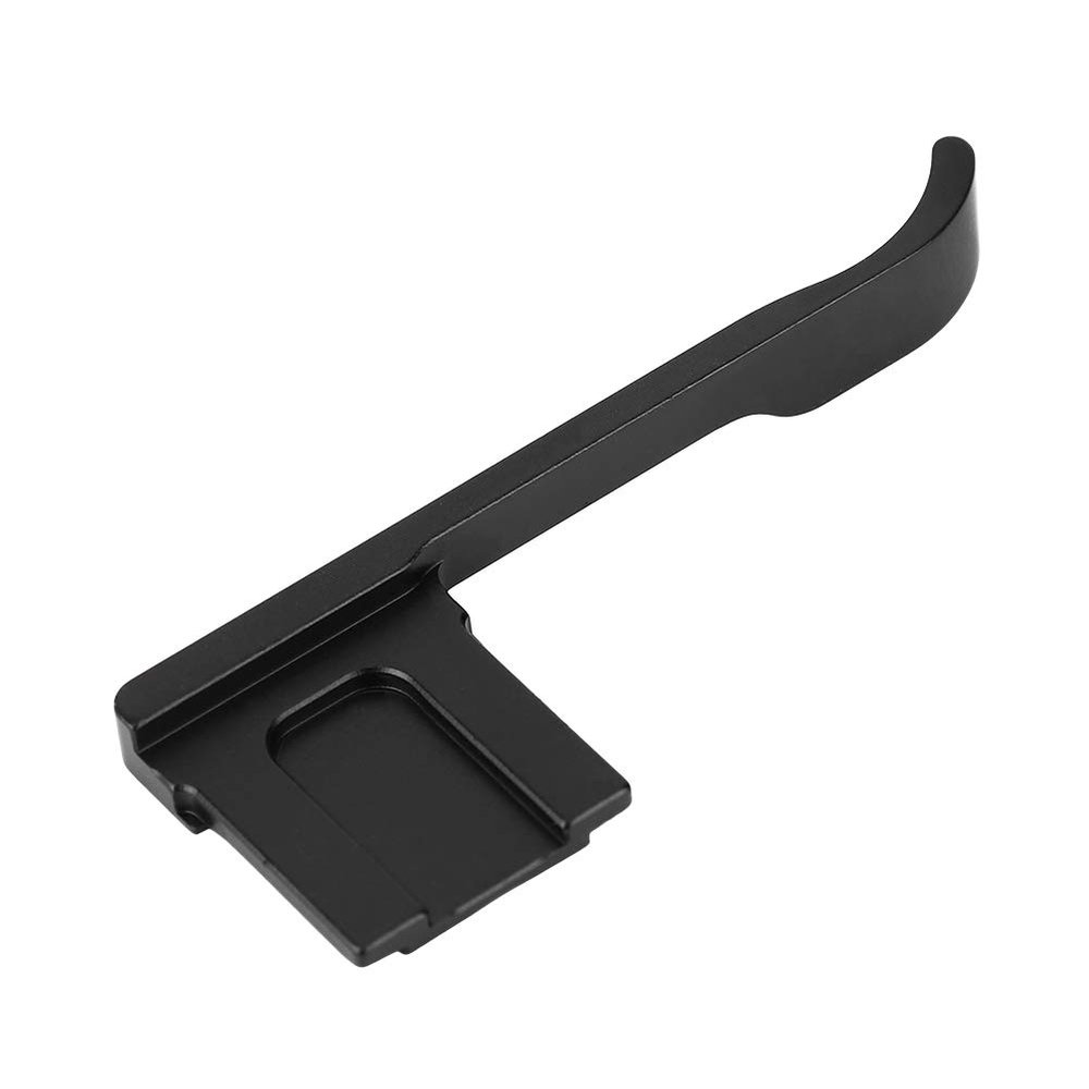 Thumb Rest Hand Grip Replacement for GRIII Camera, Aluminum Alloy, Stable, Comfortable Grip, Improved Stability (Black)