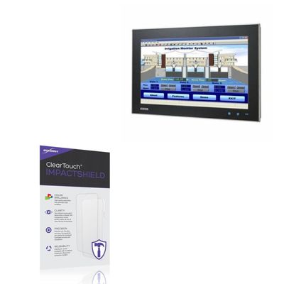 BoxWave Screen Protector Compatible with Advantech FPM-D21W - ClearTouch ImpactShield (2-Pack), Impenetrable Screen Protector Flexible Film
