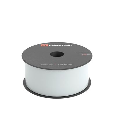 LabelTac Waterproof Vinyl Rack Label Supply (LT4/LTPX Printers Only) 2" x 150' Clear