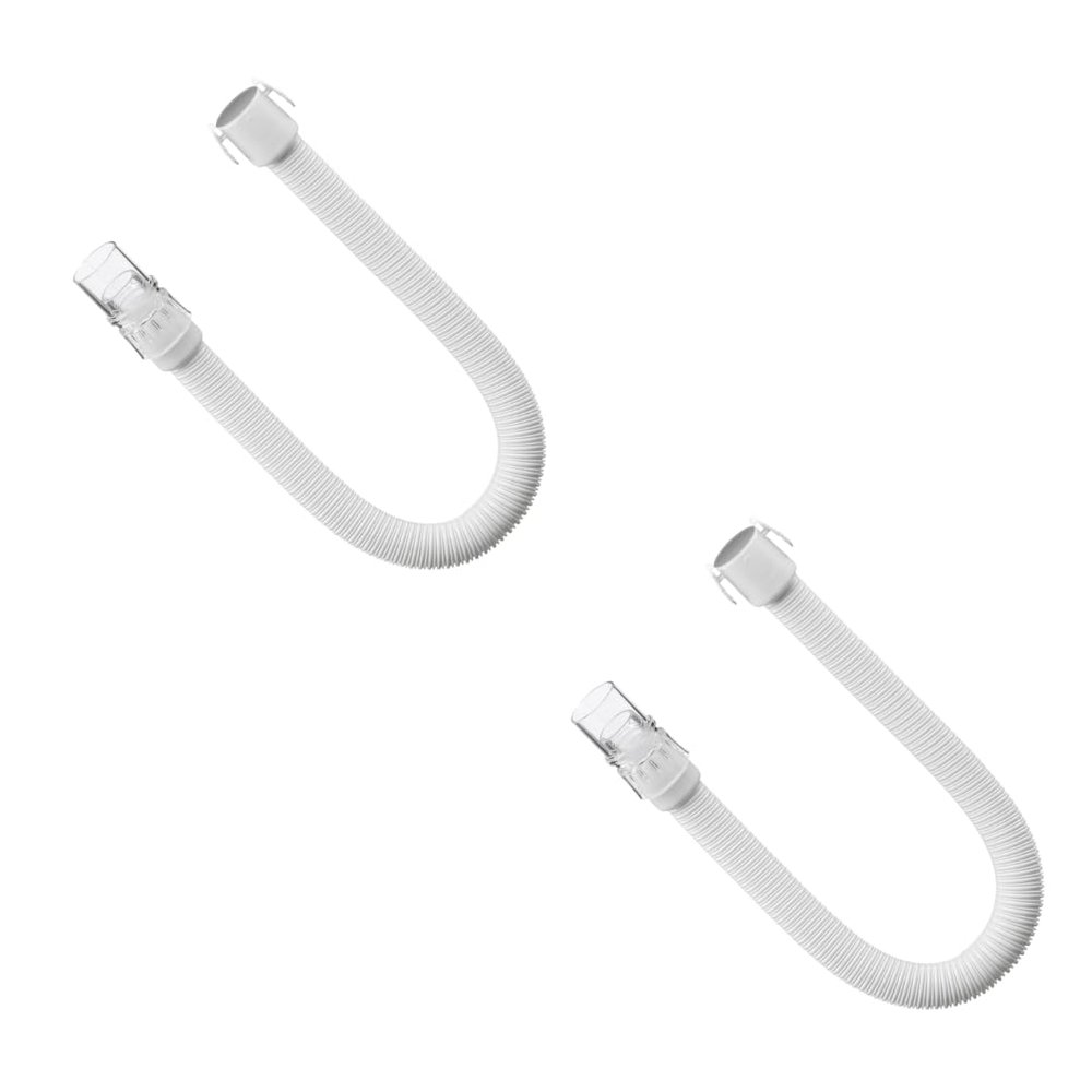 DirectNine Basics Replacement A-mara View Full Face Short Tube with Swivel - 1 0 9 0 6 8 9 (2 Pack), White