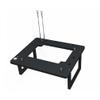 EDIY Open Air ITX PC Frame Test Bench Aluminum Computer Case Air Cool Overclocking DIY Support SFX Power Supply Graphics Card Red view 1