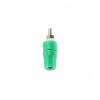 WUZDPRCJ 5PCS M4X36 Pure Copper Terminal 4MM Banana Jack Socket 20A Binding Post Banana Plug Connector (Color : Green) view 2