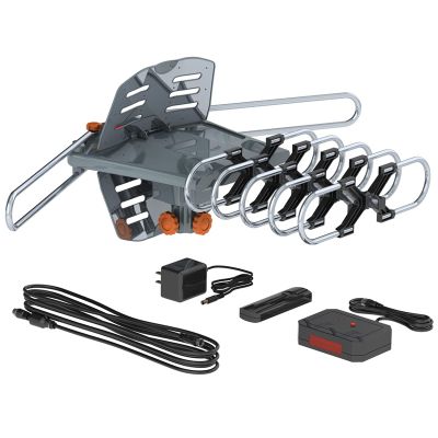 150-Mile Outdoor HDTV Antenna - Lightweight, Portable, Easy Connection