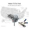 150-Mile Outdoor HDTV Antenna - Lightweight, Portable, Easy Connection view 3