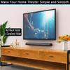 Agandax Wall Mount for Sonos Arc Soundbar and Sonos Arc Ultra Sound Bar (Black), Mount on Wall Under TV Hanging Mounting Bracket view 2