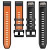 AMSOH Quick Release 26 22mm SmartWatch Band For Garmin EPIX Fenix 7X 7 6X 6 pro 5 5X/Instinct 2/Descent Mk2i Silicone Strap Watchband (Color : L, Size : Fenix 6X 6X Pro Mk1) view 1