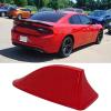 DREAMOTOR Shark Fin Antenna Cover for Car, Car AM/FM Radio Signal Roof Aerial Decoration, Vehicle Shark Fin Shape Cover with Adhesive Tape, Antenna Cover Replacement for SUV Truck Van Most Auto Cars view 1
