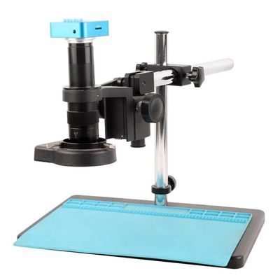 Microscope Accessories Kit 16MP 1080P 2K 4K HDMI USB Industrial Digital Electronic Video Microscope Camera 11.6"LCD Monitor For Mobile Phone CPU PCB Repair Microscope Slides ( Color : C , Size : 180X