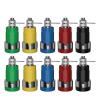 10pcs 4mm Banana Socket Binding Post Banana Plug Jack Electrical Connector J.40018 (Color : 5 Colors x 2) view 1