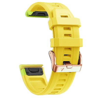 AMSOH 20mm Silicone Straps Watchband For Garmin instinct 2S Bracelet Wristband Sport Correa Wrist Strap Band for Smart Watch Accessory (Color : G, Size : For Fenix 6S Sapphire)