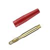 10pcs 2.5mm Banana Plug Gold Plated Banana Pin Electrical Connector Accessories Q.10006 (Color : 5 Colors x 2) view 3