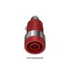 WUZDPRCJ 10PCS 4MM Banana Socket Binding Post Nut Banana Plug Jack Electrical Connector Terminal Test Hole Q.40018 (Color : 5 red 5 Black) view 4