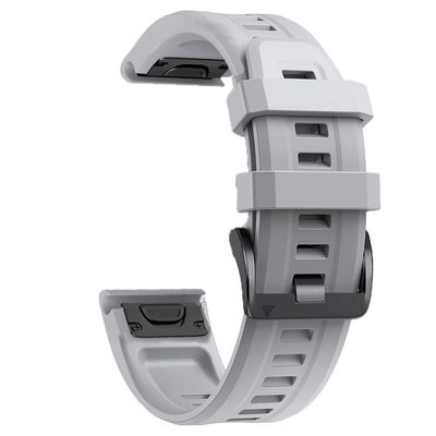 AMSOH 20mm Silicone Straps Watchband For Garmin instinct 2S Bracelet Wristband Sport Correa Wrist Strap Band for Smart Watch Accessory (Color : S, Size : For Fenix 7S)