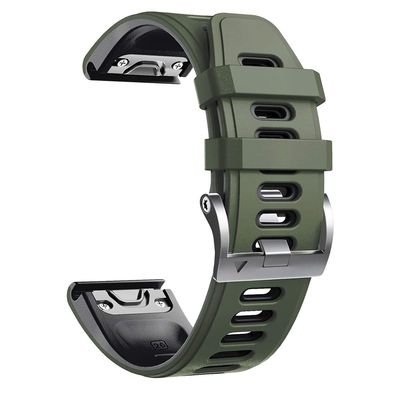 AMSOH EasyFit Watch Band For Garmin Fenix 6 6X Pro 5X 5 Plus MK1 Leather Wrist Strap Forerunner 945 935 Release Quick Watch 22 26mm (Color : H, Size : For Forerunner 935 945)