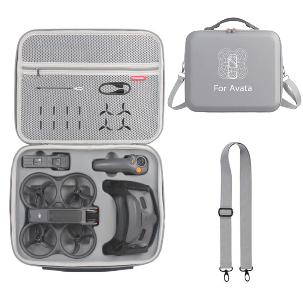 Coyktonty Carrying Case For DJI Avata 2 drone Accessories Portable Travel Bag,Fully Protected Dustproof and Impact Resistant